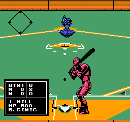 Cyberstadium Series Base Wars screenshot 3 for NES
